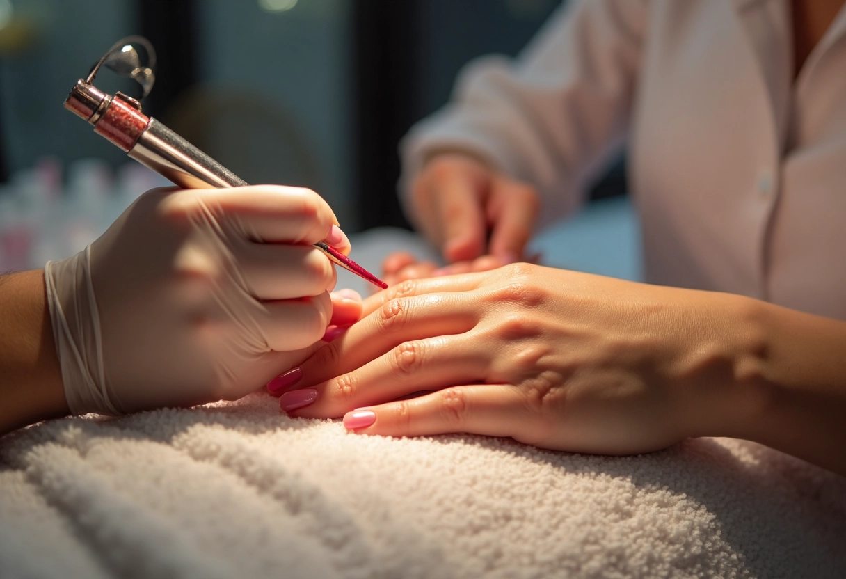 ongles éclatants